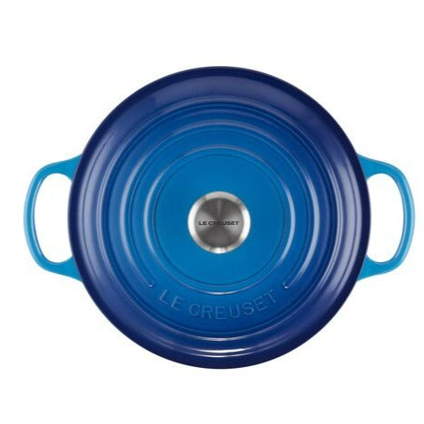 Olla Cocotte Le Creuset redonda con esmalte interior negro