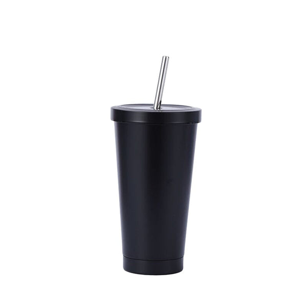 Vaso Térmico Tumbler 750 ml Tapa y Bombilla Lila