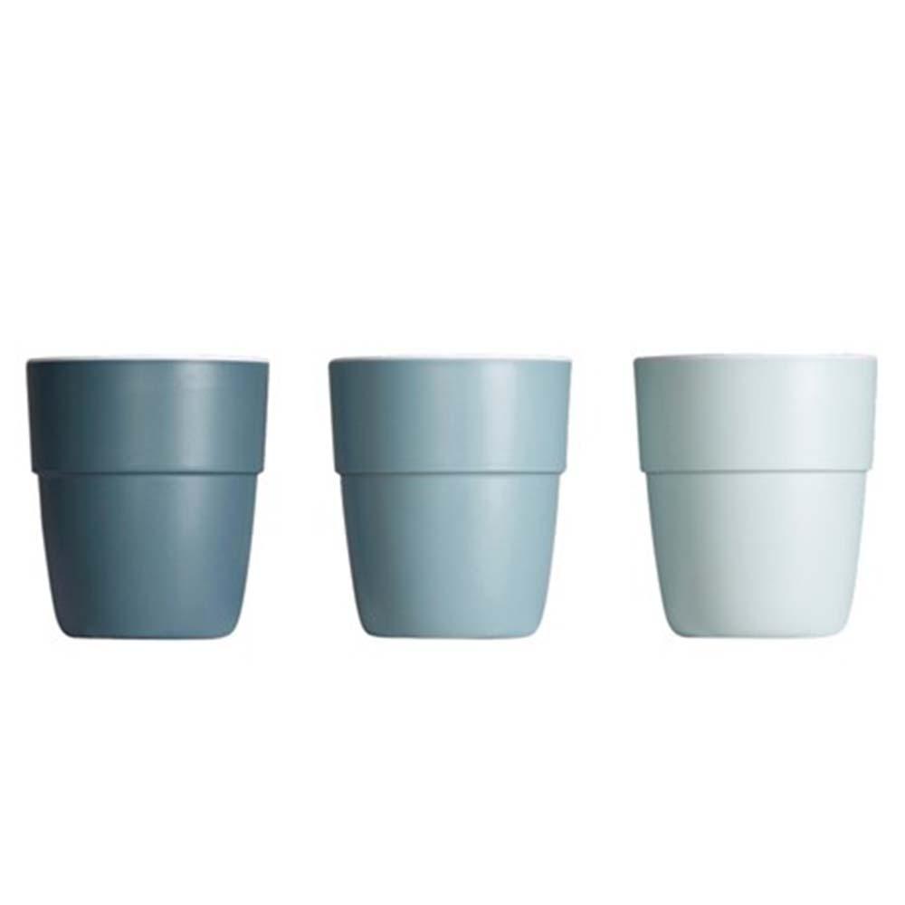 Set de 3 Mini vasos Yummy Azul DONE BY DEER- Depto51