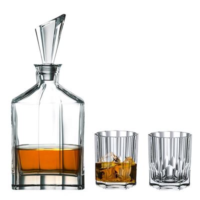Set botella Aspen y dos vasos whisky NACHTMANN- Depto51