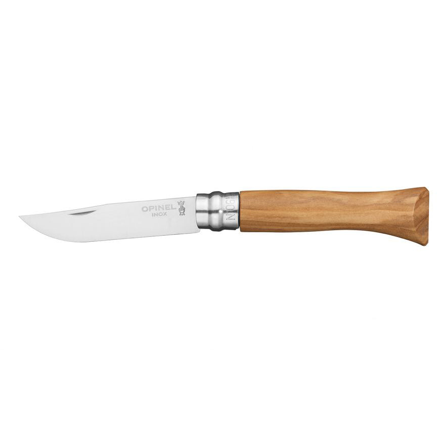 Cuchillo N°06 acero inoxidable y madera de olivo OPINEL- Depto51