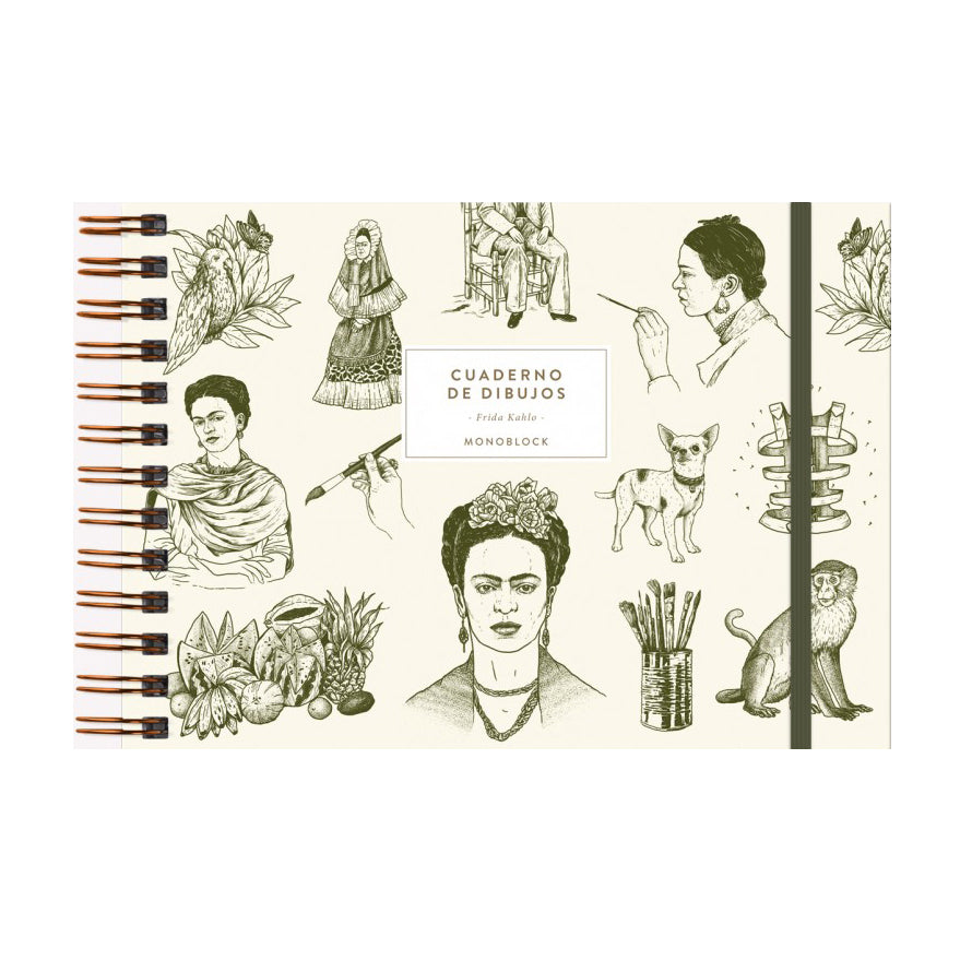 Cuaderno Apaisado - Renacer Frida MONOBLOCK- Depto51