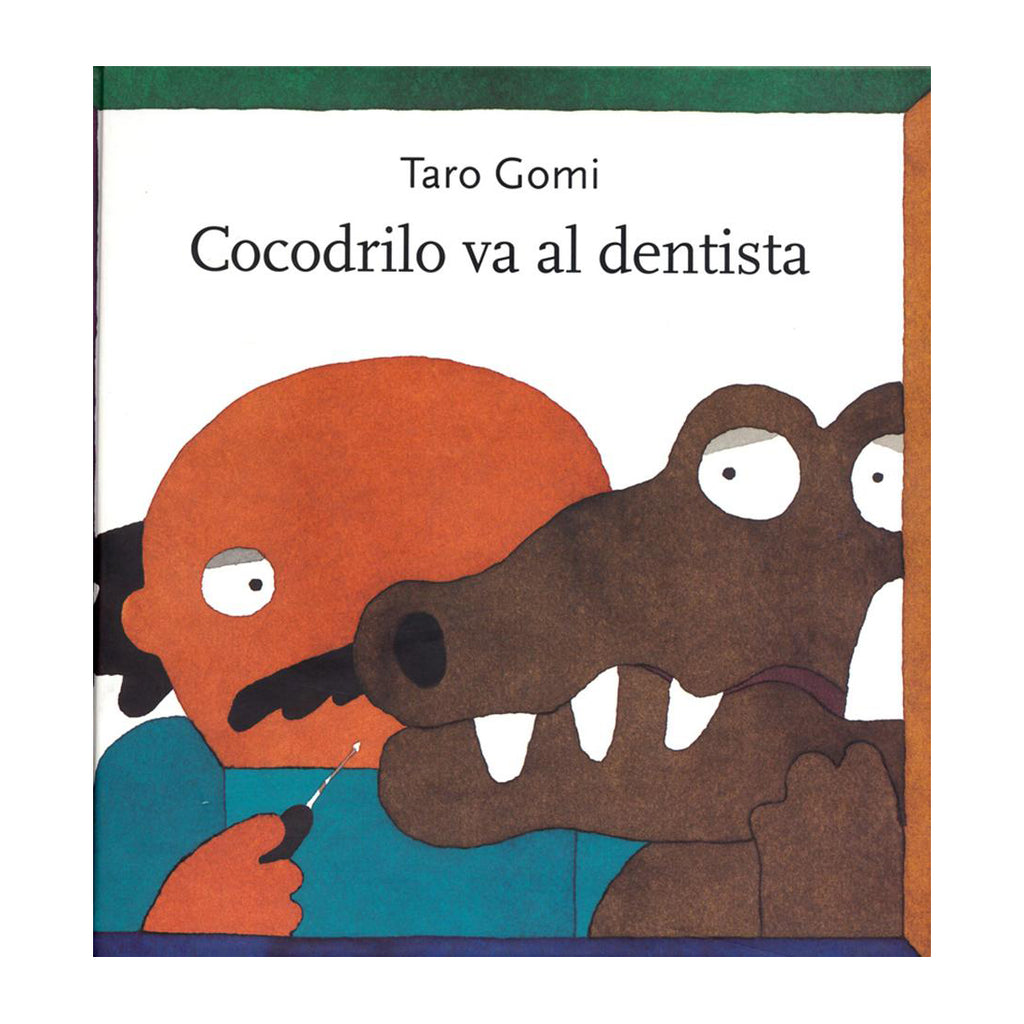 Libro Cocodrilo va al dentista Taro Gomi- Depto51