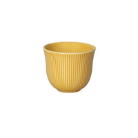 Taza Embossed Tasting Cup 150 ml Yellow