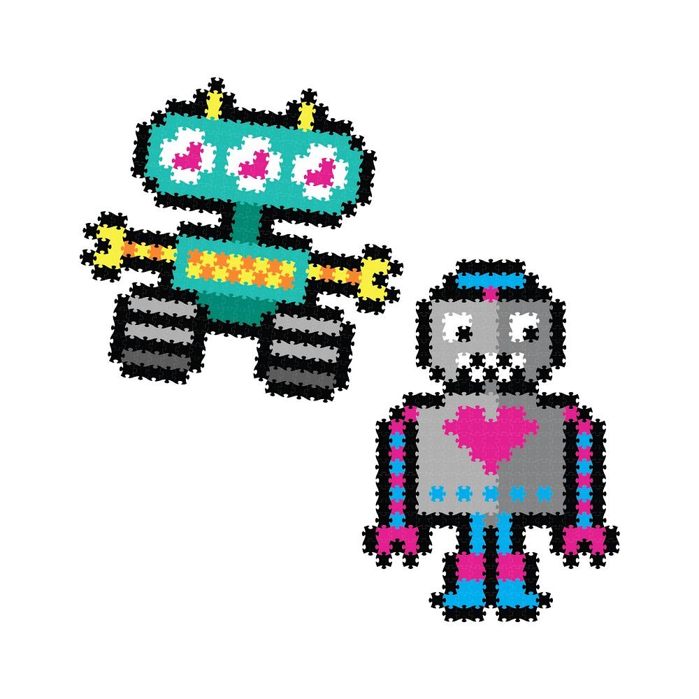 Puzzle de Pixeles Jixelz Roving Robots FATBRAIN TOY- Depto51