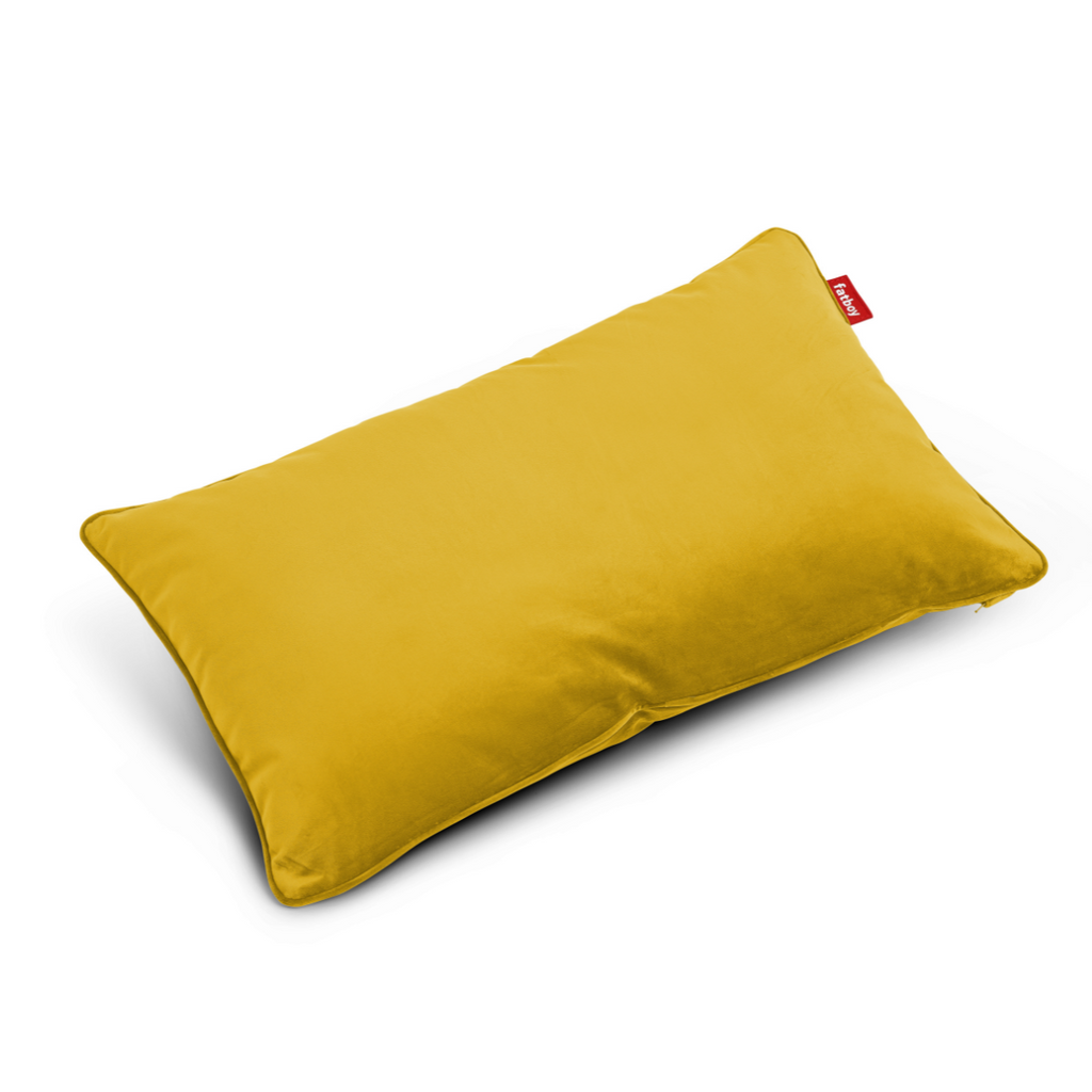 Cojín Fatboy Velvet Pillow King Recycled Gold Honey FATBOY- Depto51
