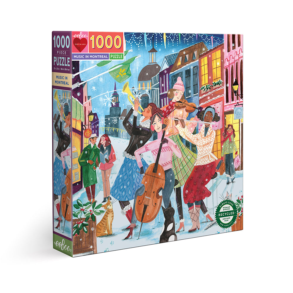 Puzzle 1000 Piezas Montreal EEBOO- Depto51