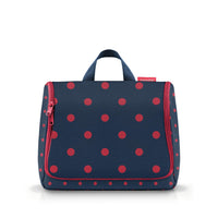 Neceser Toiletbag XL Mixed Dots Red