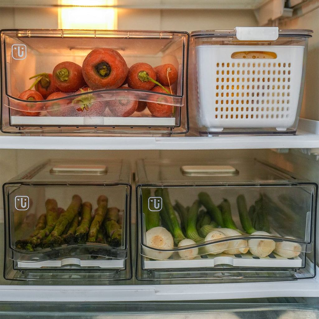 Cajón Organizador para Refrigerador con Drenaje Grande Simplit SIMPLIT- Depto51