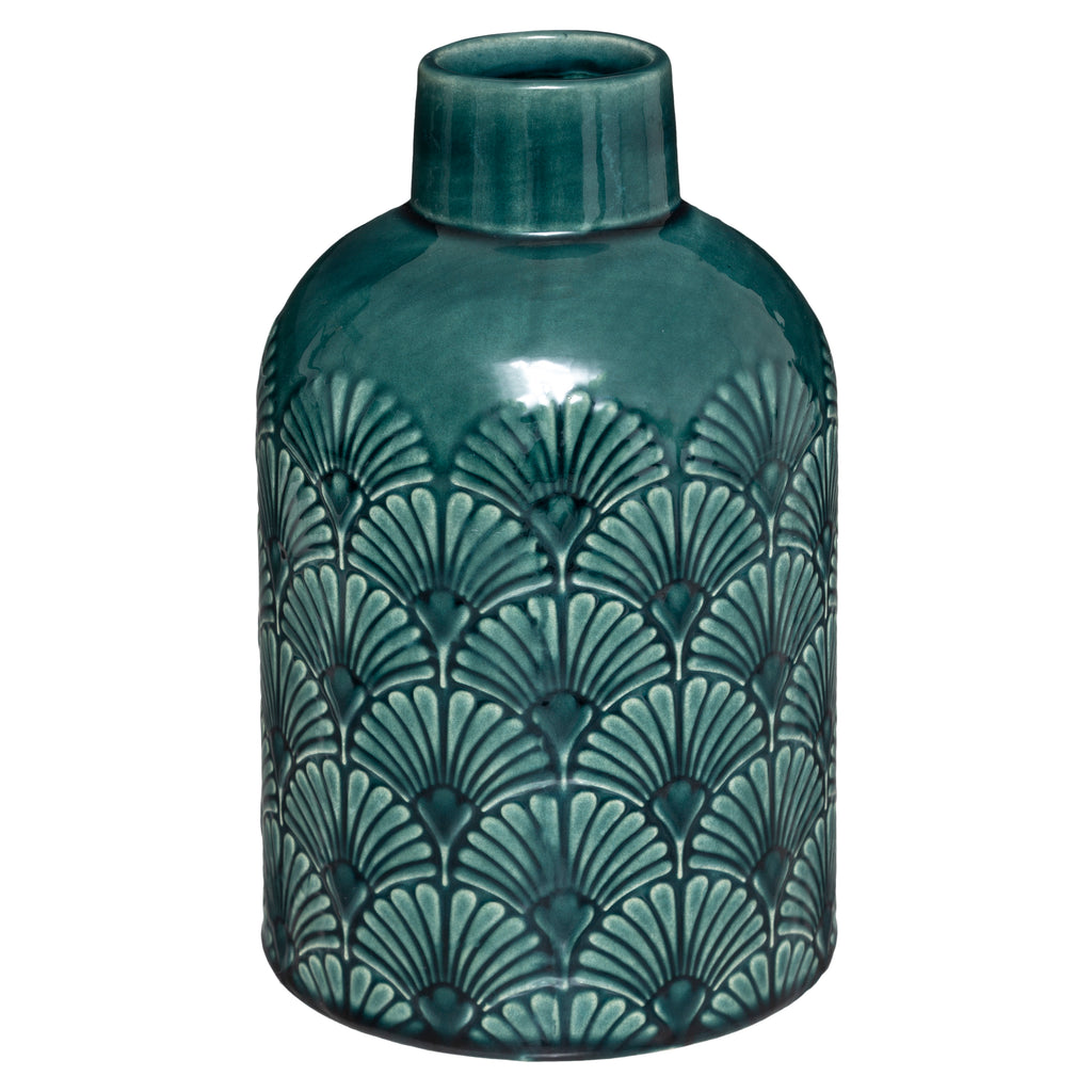 Botella Cerámica Glaze Verde ATMOSPHERA- Depto51