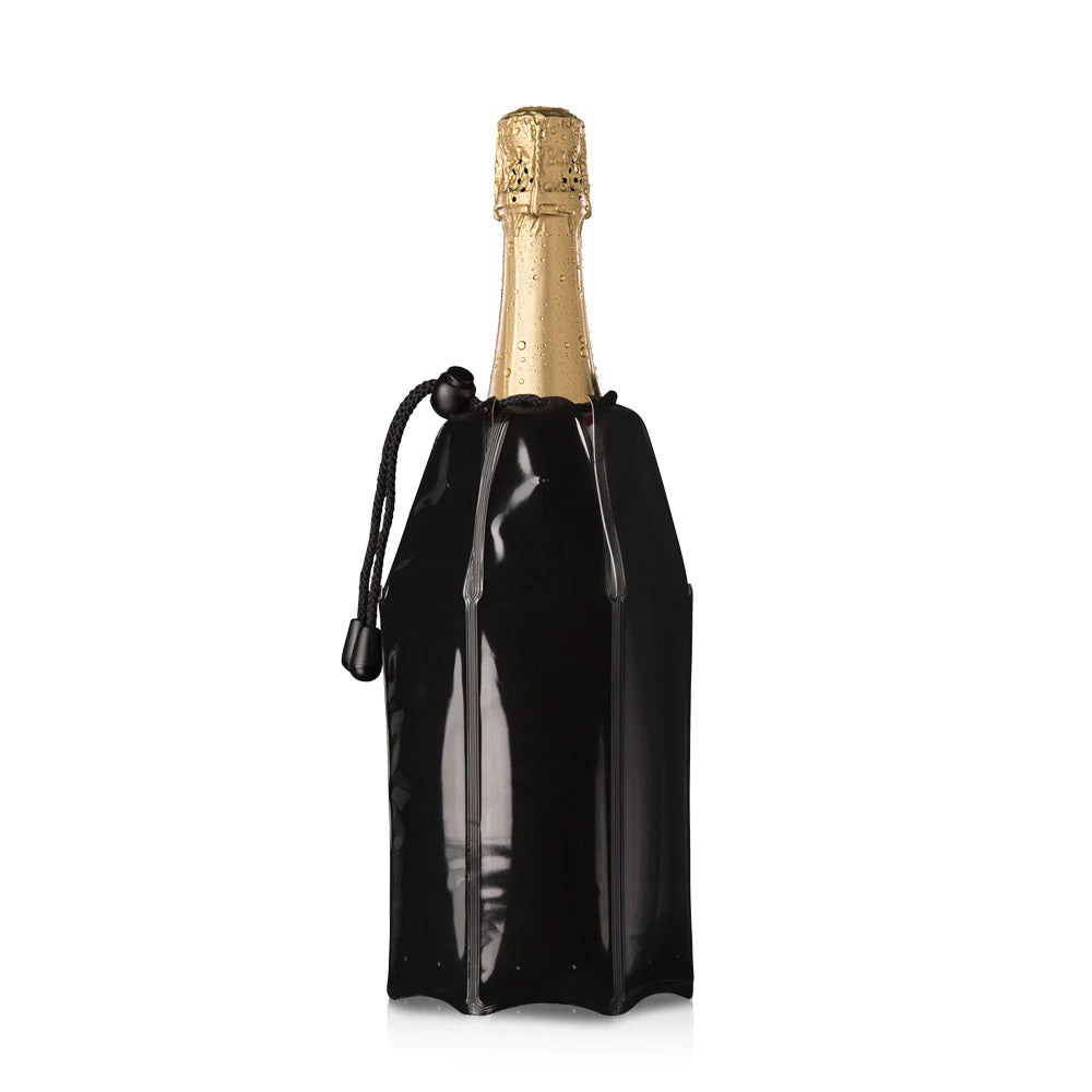 Enfriador Active Cooler Negro para Champagne VACU VIN- Depto51
