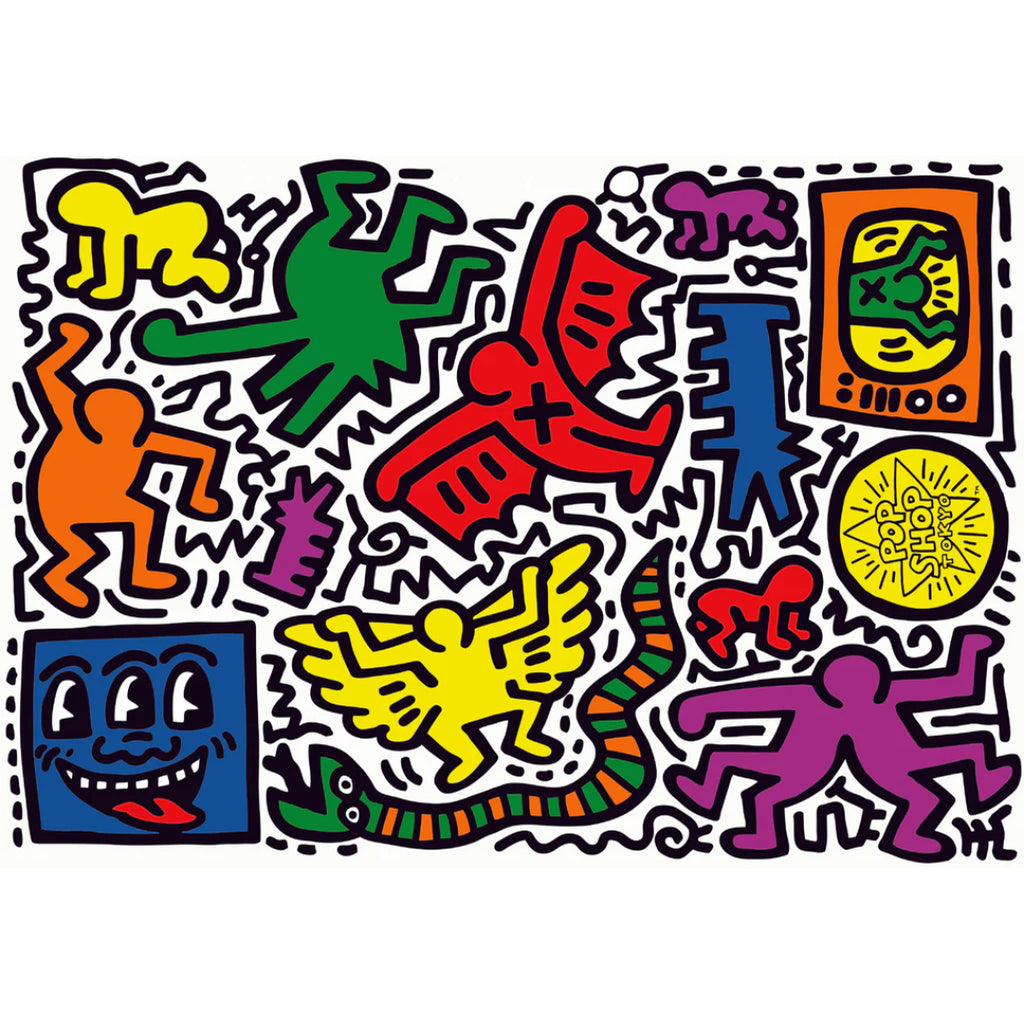 Puzzle 1000 Piezas Keith Haring II CLEMENTONI- Depto51