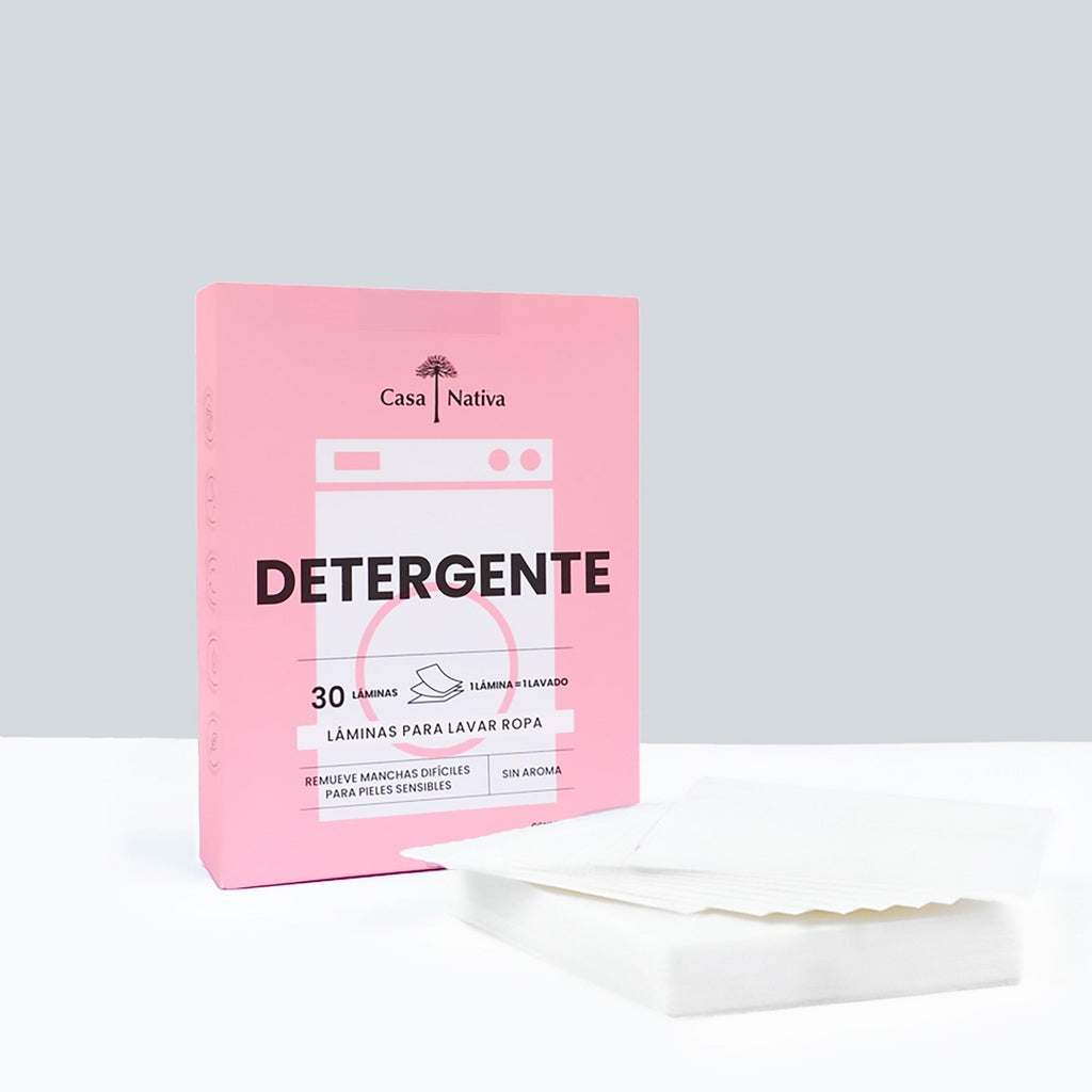Detergente en Láminas Sin Aroma CASA NATIVA- Depto51