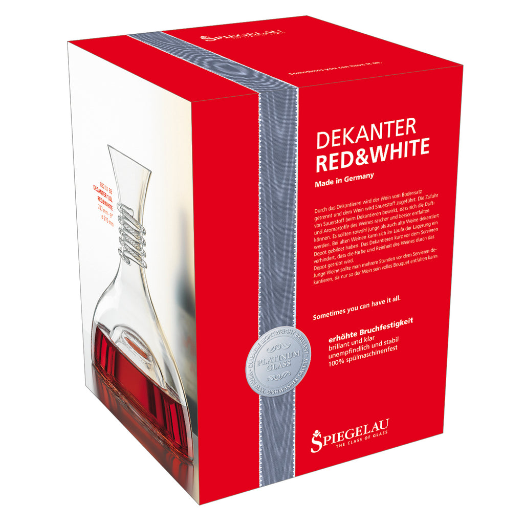 Decantador Red & White 1L SPIEGELAU- Depto51
