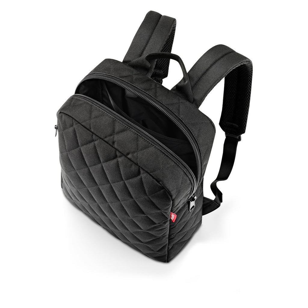 Mochila Classic Backpack M Rhombus Black REISENTHEL- Depto51