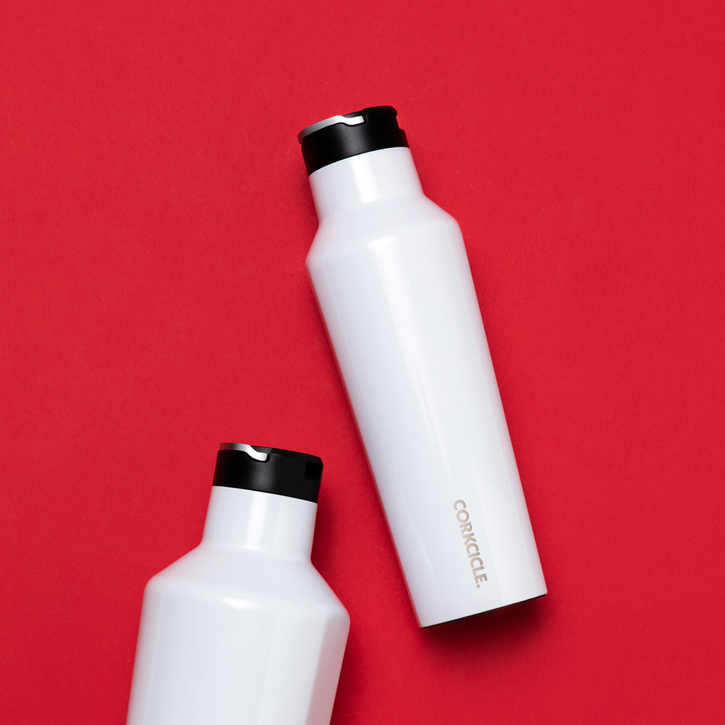 Botella Térmica Sport 600 ml Gloss White CORKCICLE- Depto51