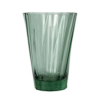 Taza Urban Glass 360 ml Twisted Latte Glass Green - Outlet