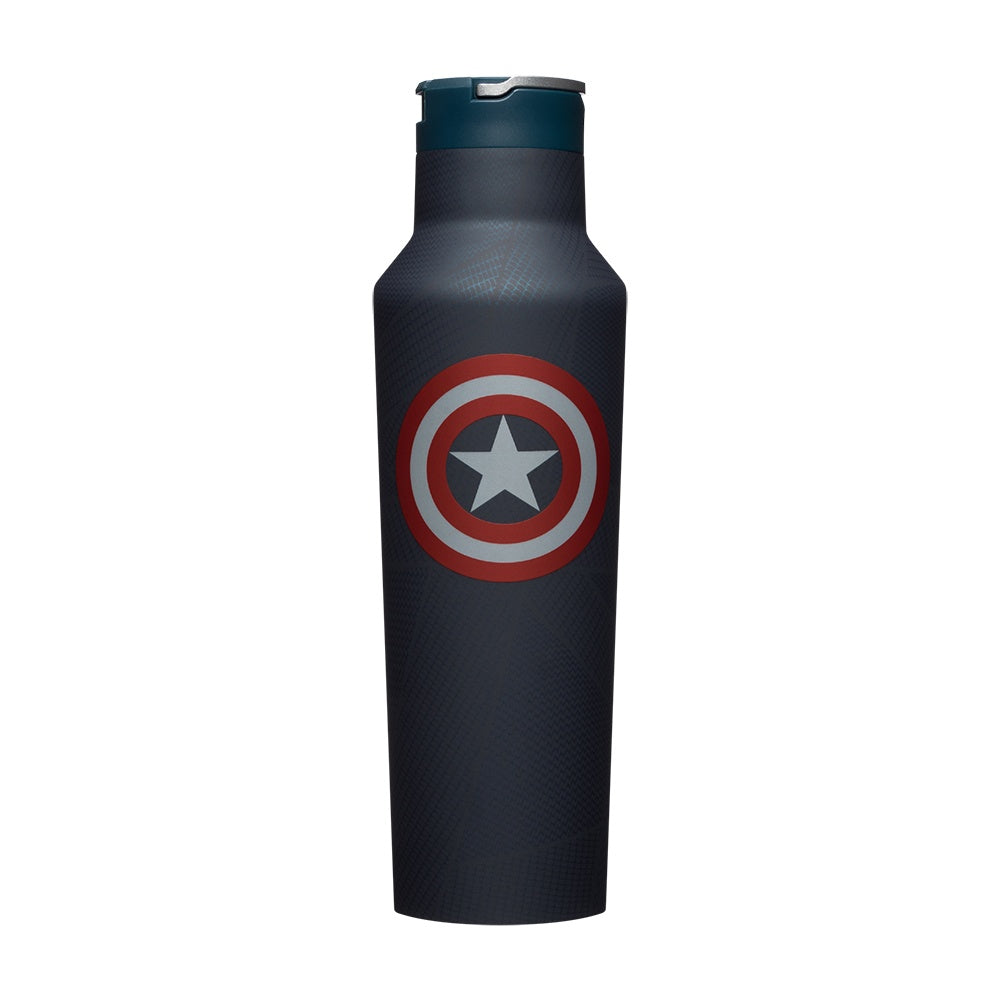 Botella Térmica Sport Marvel 600 ml Capitán América CORKCICLE- Depto51