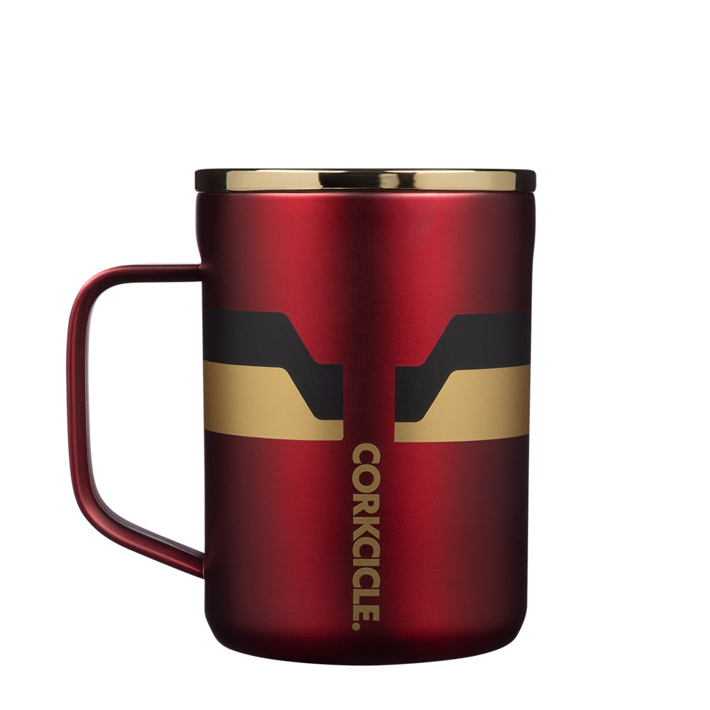 Tazón Térmico Mug Marvel 475 ml Iron Man CORKCICLE- Depto51