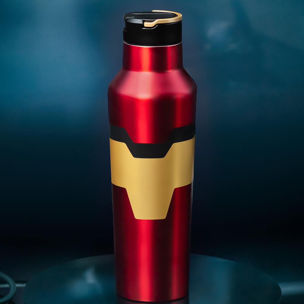 Botella Térmica Sport Marvel 600 ml Iron Man CORKCICLE- Depto51