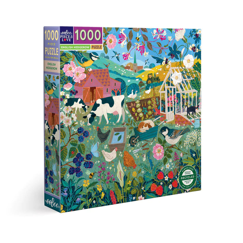Puzzle 1000 Piezas English Hedgerow EEBOO- Depto51