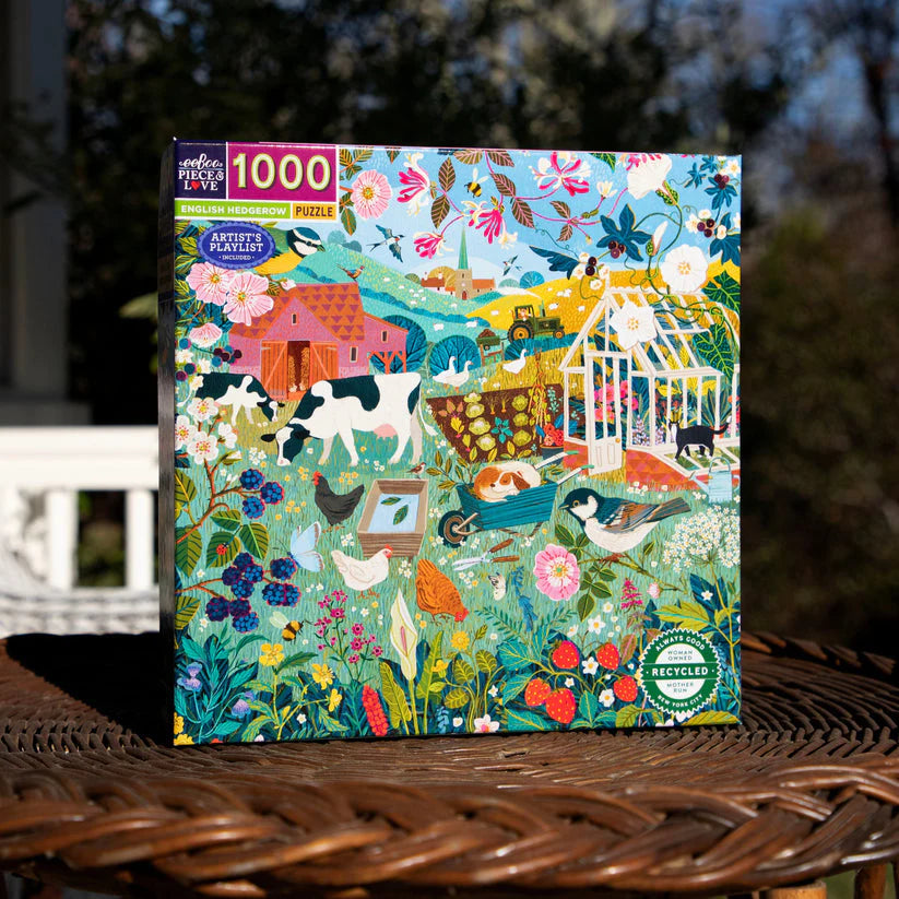 Puzzle 1000 Piezas English Hedgerow EEBOO- Depto51