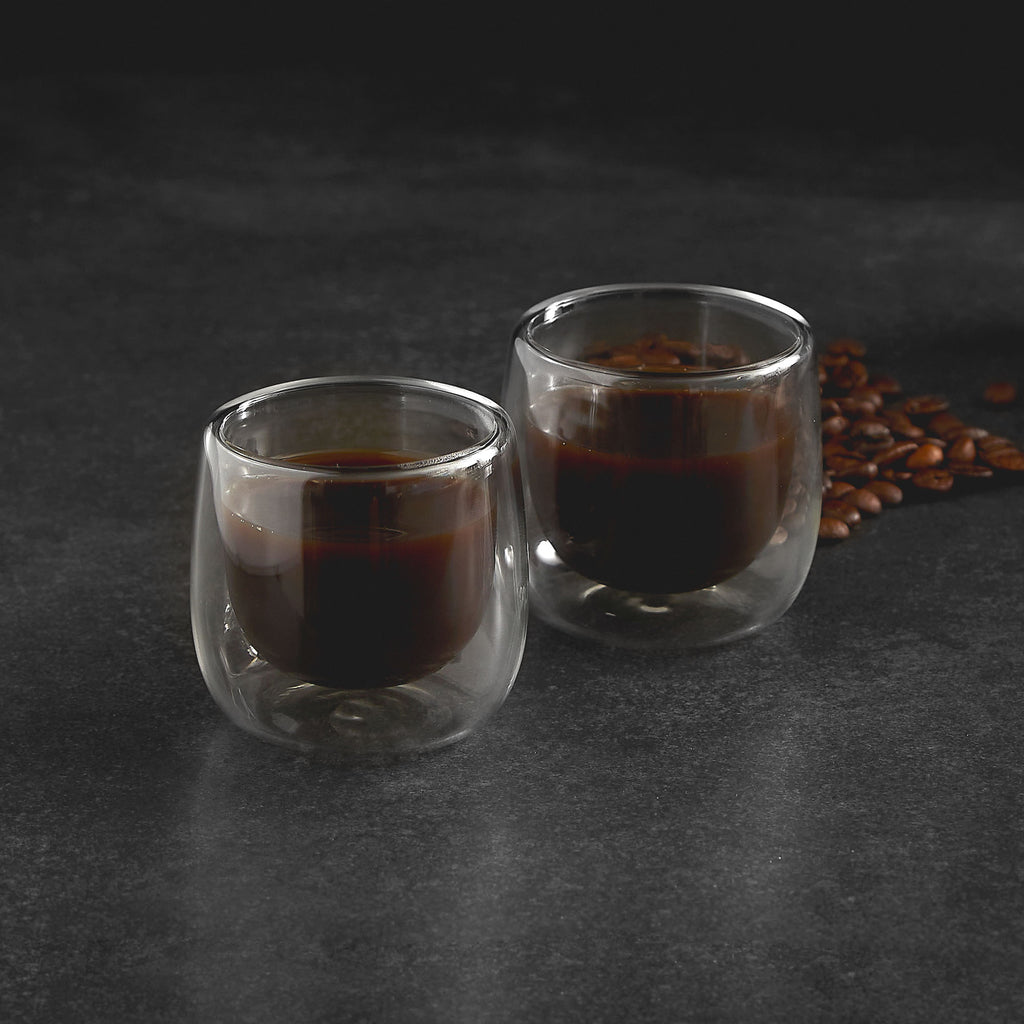 Set 2 Vasos de Espresso Doble Pared 80 ml Simplit SIMPLIT- Depto51