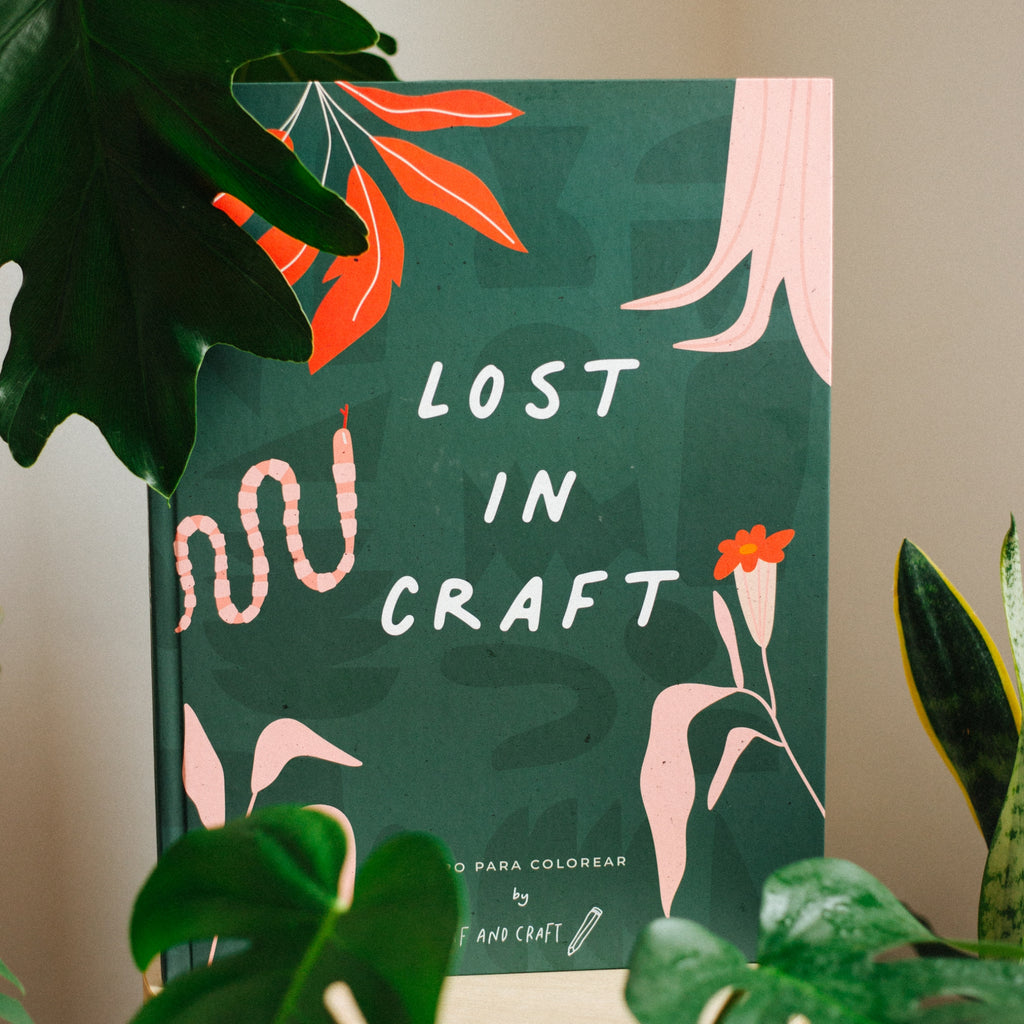 Libro Para Colorear Lost In Craft DAF AND CRAFT- Depto51