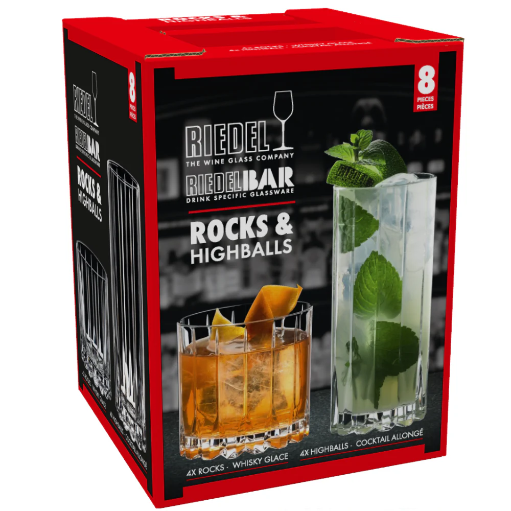 Set de 8 Vasos Rocks & Highball RIEDEL- Depto51