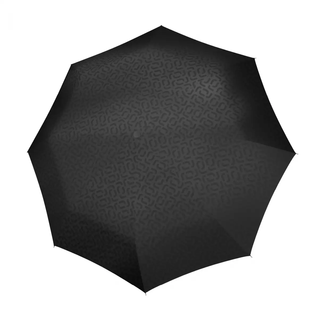 Paraguas Umbrella Pocket Duomatic Signature Black Hot Print REISENTHEL- Depto51