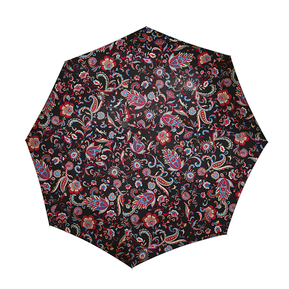 Paraguas Umbrella Pocket Duomatic Paisley Black REISENTHEL- Depto51