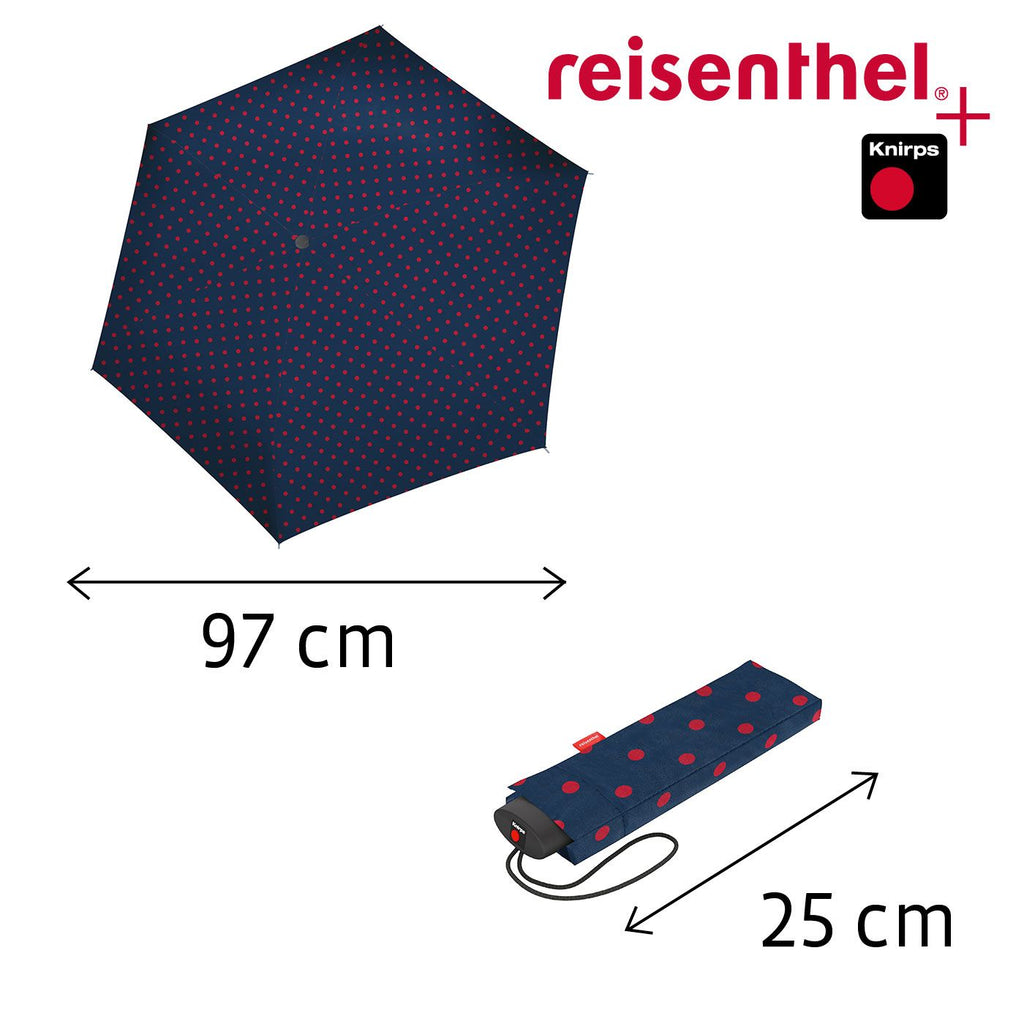 Paraguas Umbrella Pocket Mini Mixed Dots Red REISENTHEL- Depto51