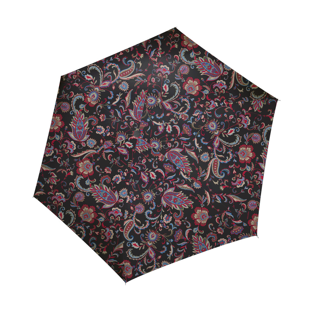 Paraguas Umbrella Pocket Mini Paisley Black REISENTHEL- Depto51