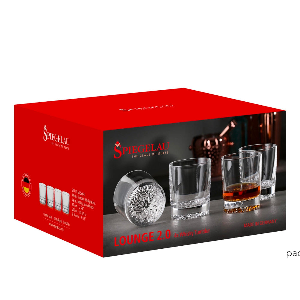 Set de 4 Vasos Lounge Whisky SPIEGELAU- Depto51
