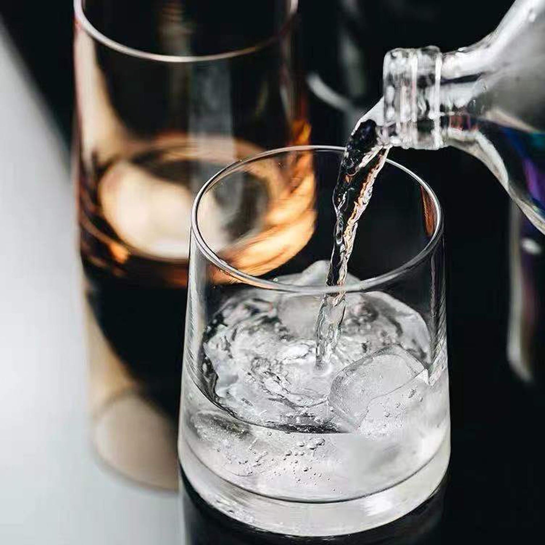 Set de 6 Vasos de Whiskey de Vidrio Elegante
