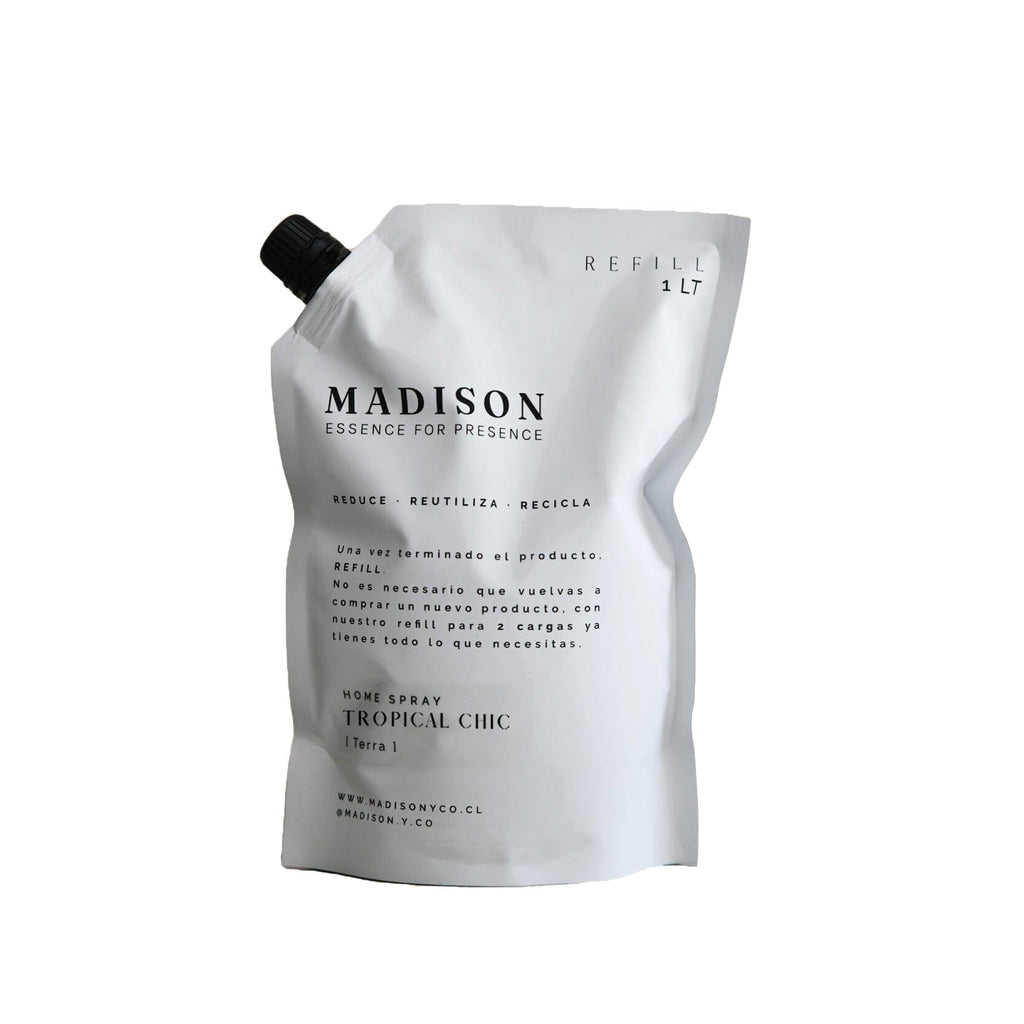 Pack de Home Spray + Refill Transparente MADISON- Depto51