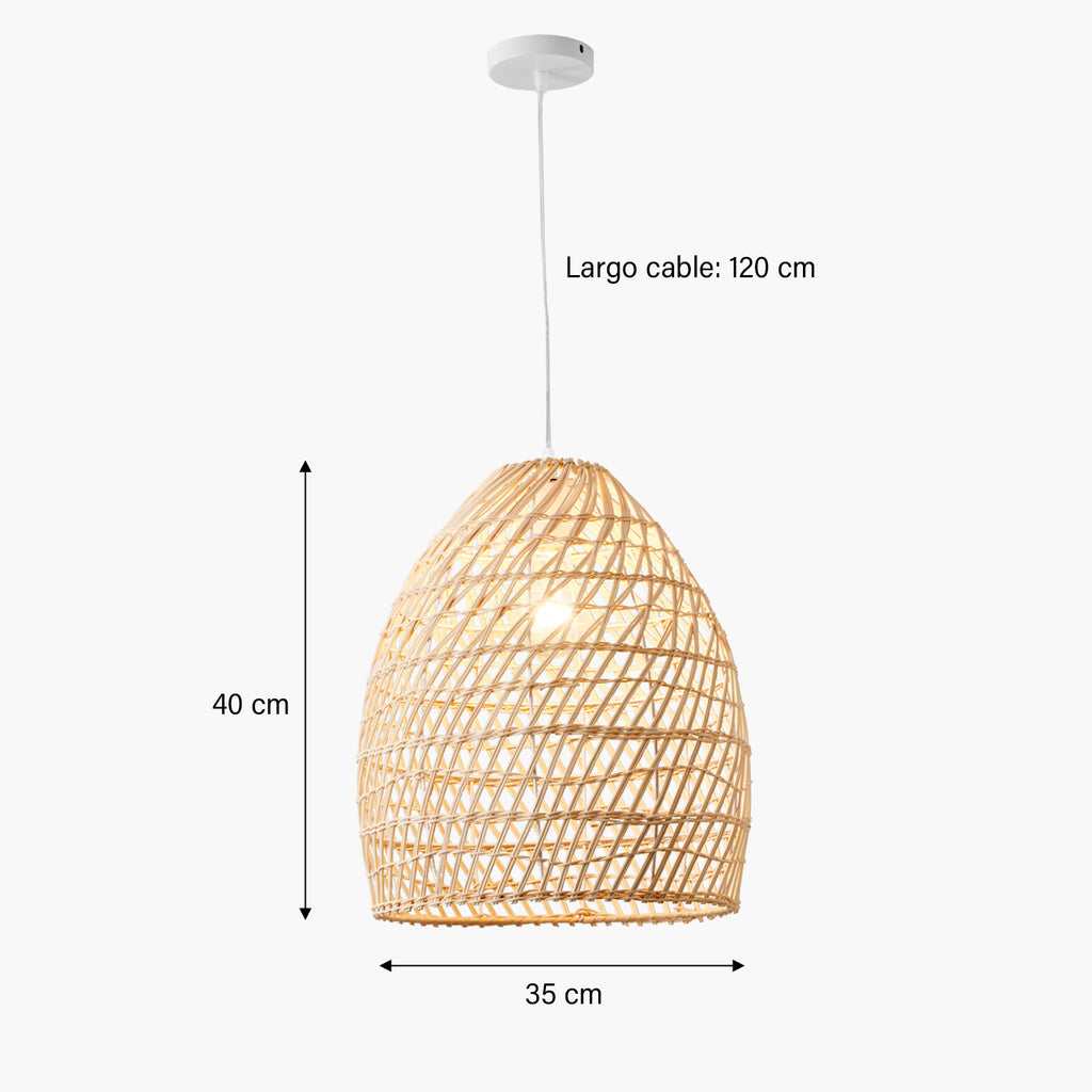 Lámpara de Colgar Ibiza Natural FORM DESIGN- Depto51