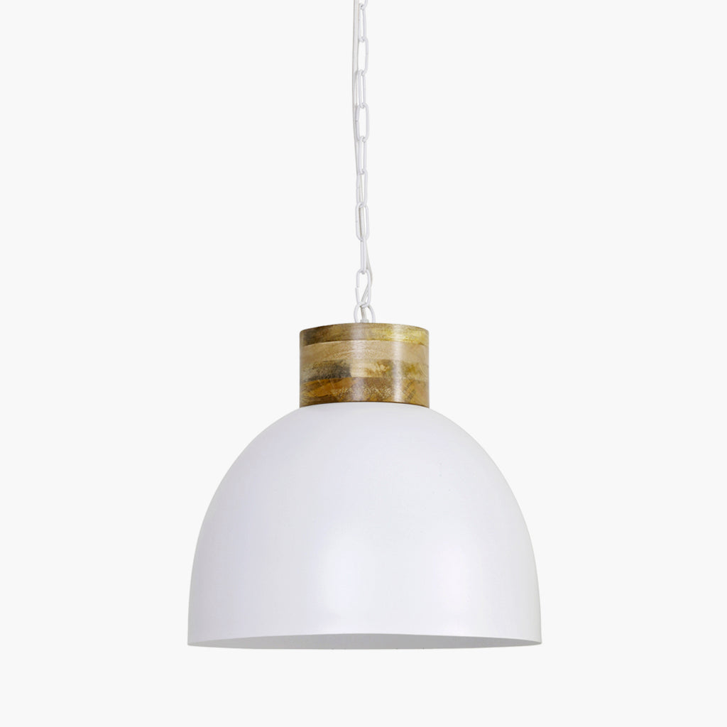 Lámpara de Colgar Samana Blanco FORM DESIGN- Depto51