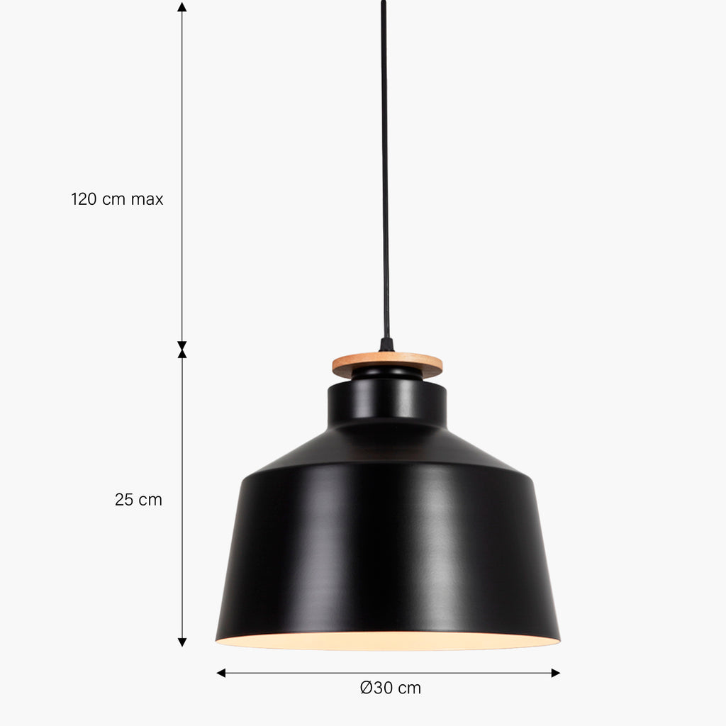 Lámpara de Colgar Lena Negro FORM DESIGN- Depto51
