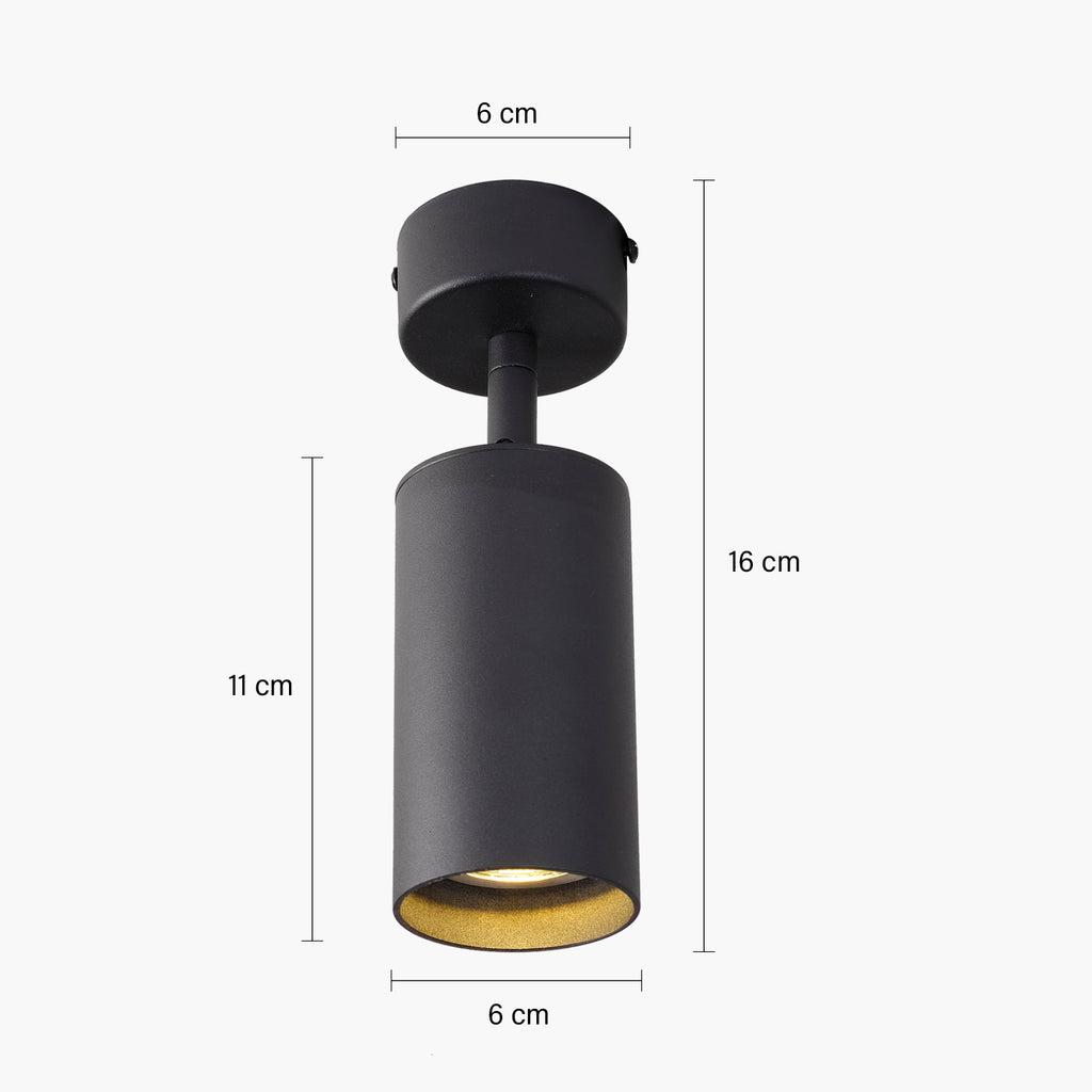 Lámpara de Techo Kelsey Negro FORM DESIGN- Depto51