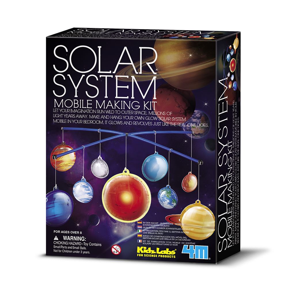Juego de Ciencia Kit Móvil Sistema Solar 4M KIDZ LABS- Depto51