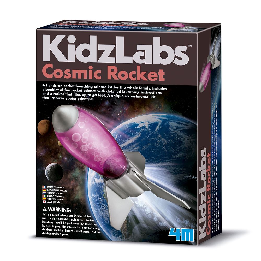 Juego de Ciencia Cohete Cósmico 4M KIDZ LABS- Depto51