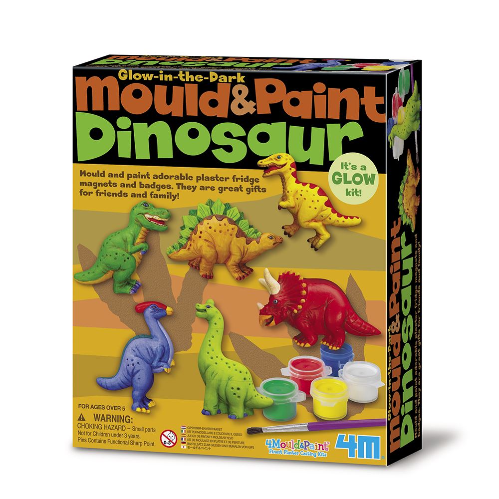 Moldea y Pinta Dinosaurios 4M KIDZ LABS- Depto51