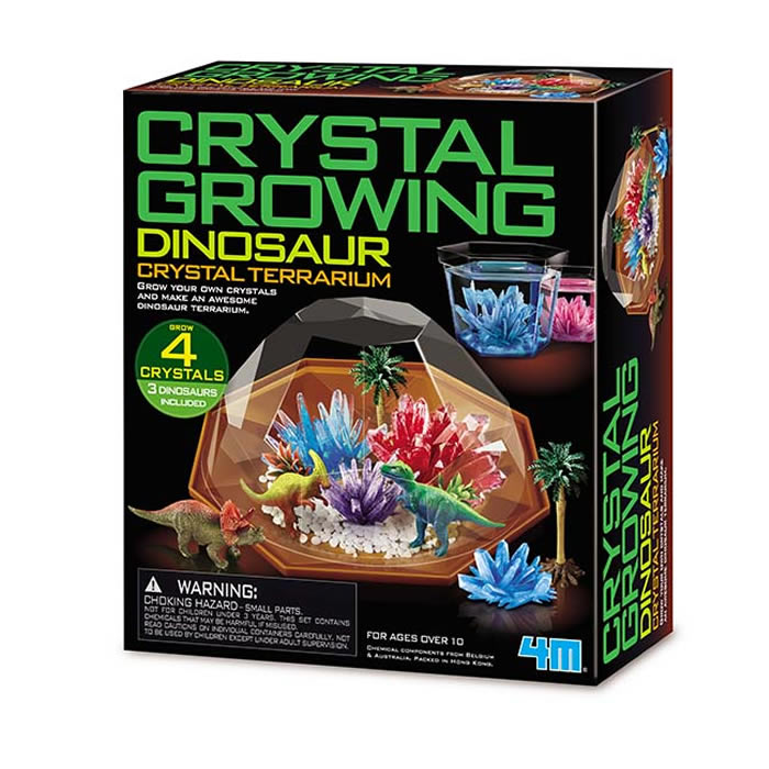 Terrario de Cristal Dinosaurios 4M KIDZ LABS- Depto51