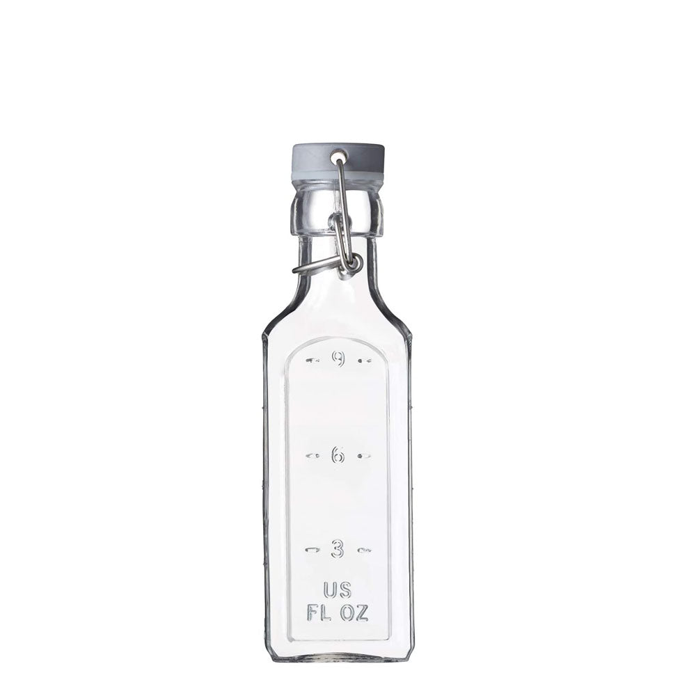 Botella Tapa Gris con Cierre Clip 0.3 L KILNER- Depto51