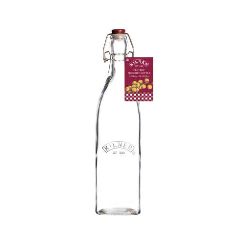 Botella Tapa Roja con Cierre Clip 0.55 L KILNER- Depto51