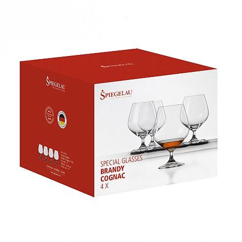 Set de 4 Copas Cristal Cognac/Brandy SPIEGELAU- Depto51