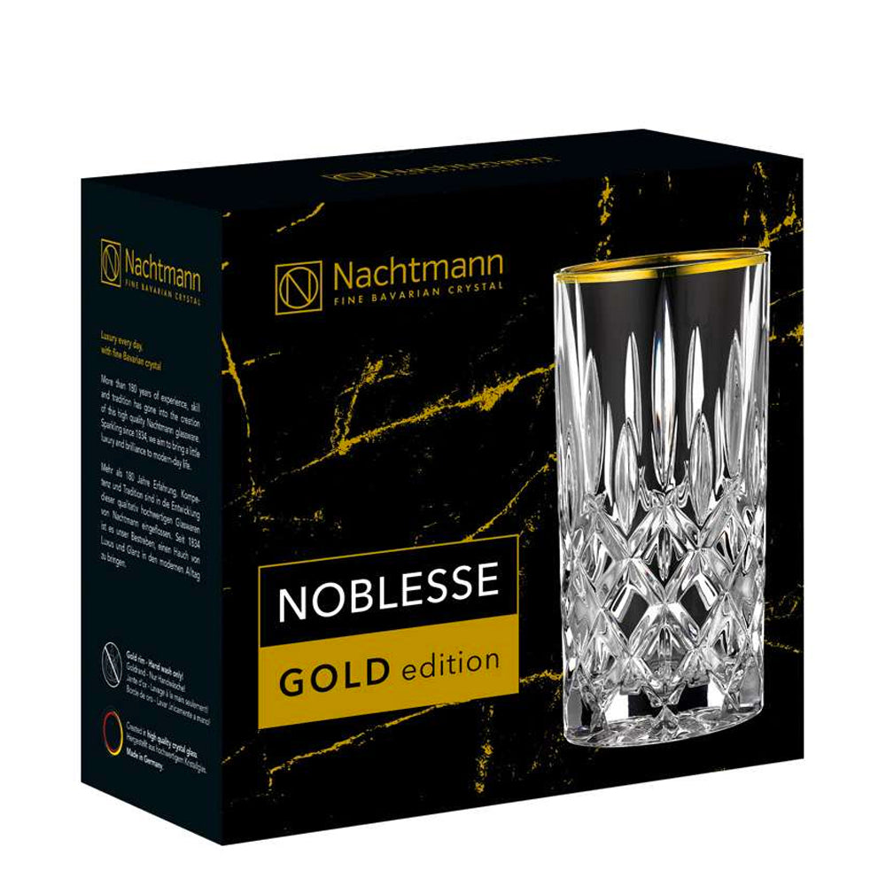 Set de 2 Vasos Noblesse Gold Longdrink NACHTMANN- Depto51