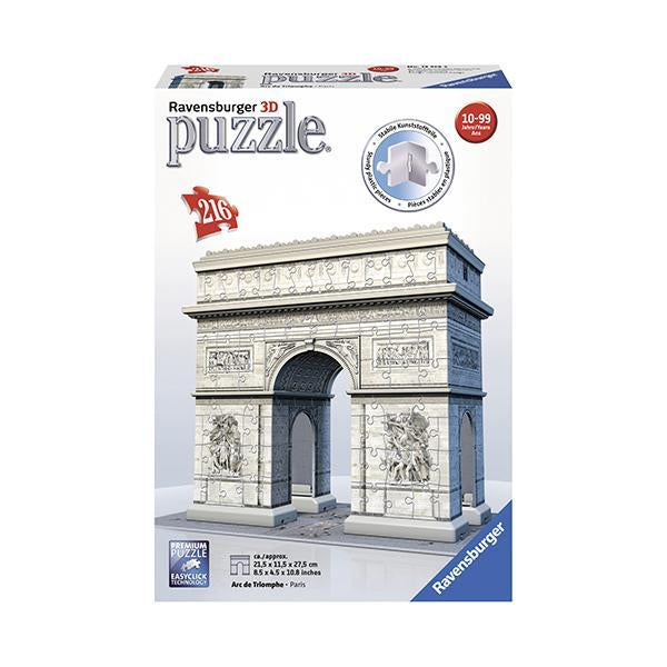 Puzzle 3D Arco del Triunfo RAVENSBURGER- Depto51