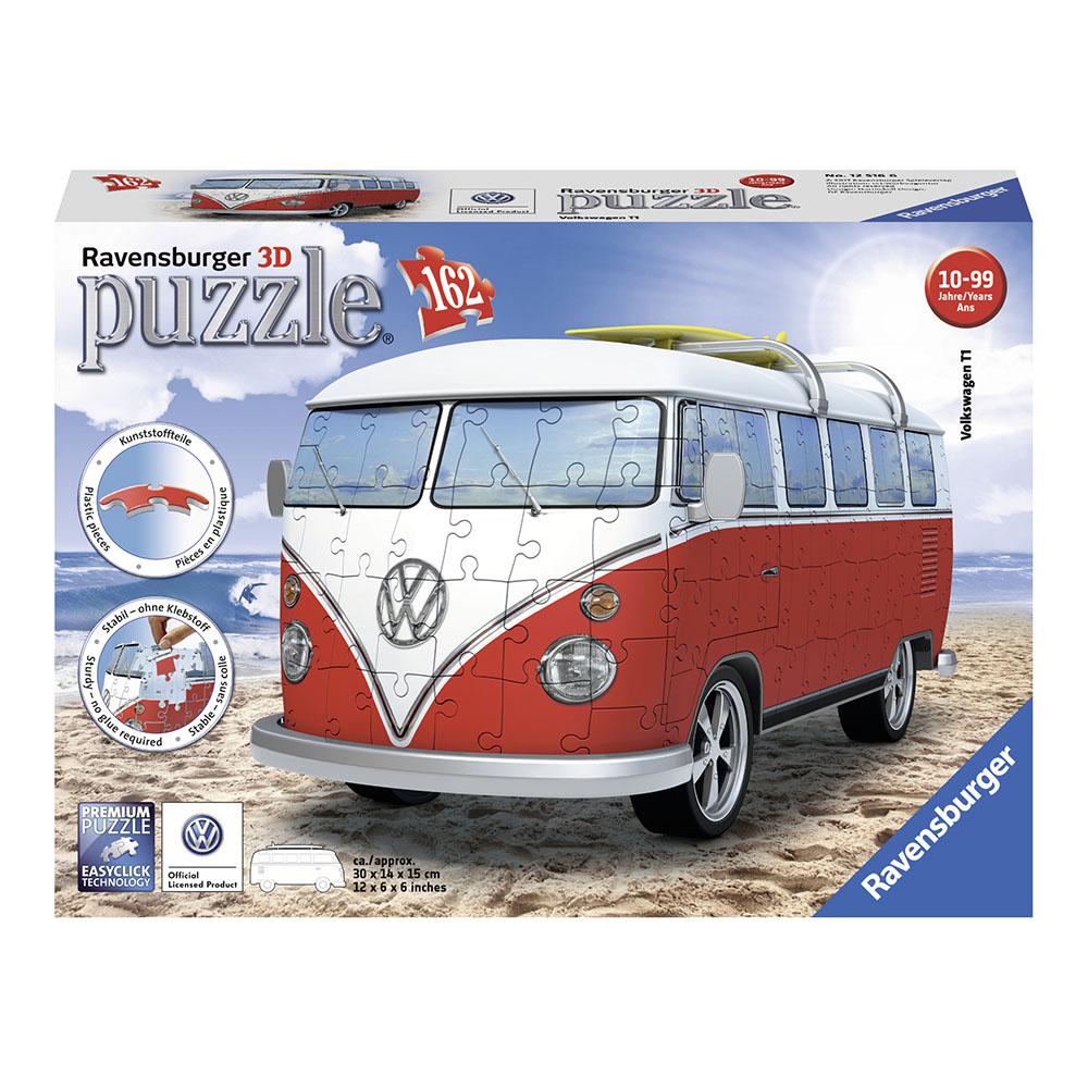 Puzzle 3D "Volkswagen T1" 162 Piezas RAVENSBURGER- Depto51